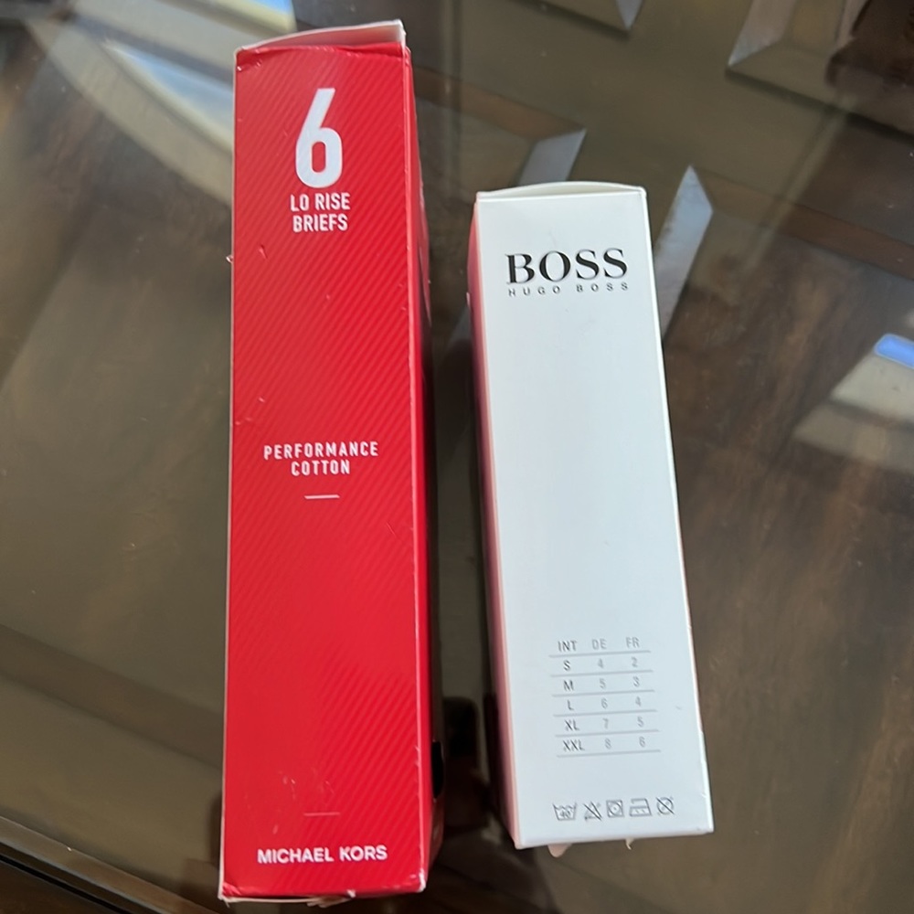 Bundle (2) Of Boss Mini Brief And Michael Kors Lo rise Briefs. - Picture 4 of 11